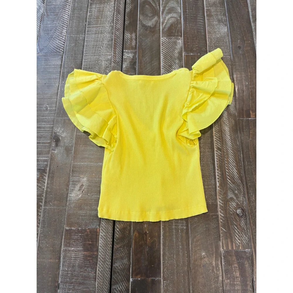 Zara vibrant yellow